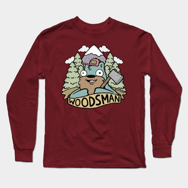 Woodsman Long Sleeve T-Shirt by Kill Taupe